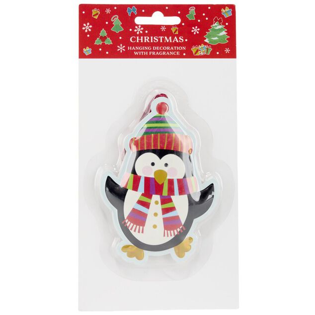 D&eacute;coration parfum&eacute;e &agrave; suspendre de No&euml;l (4 mod&egrave;les)