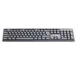 Clavier filaire noir USB 14x42cm