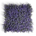 Carr&eacute; v&eacute;g&eacute;tal artificiel violette 25x25cm clipsable