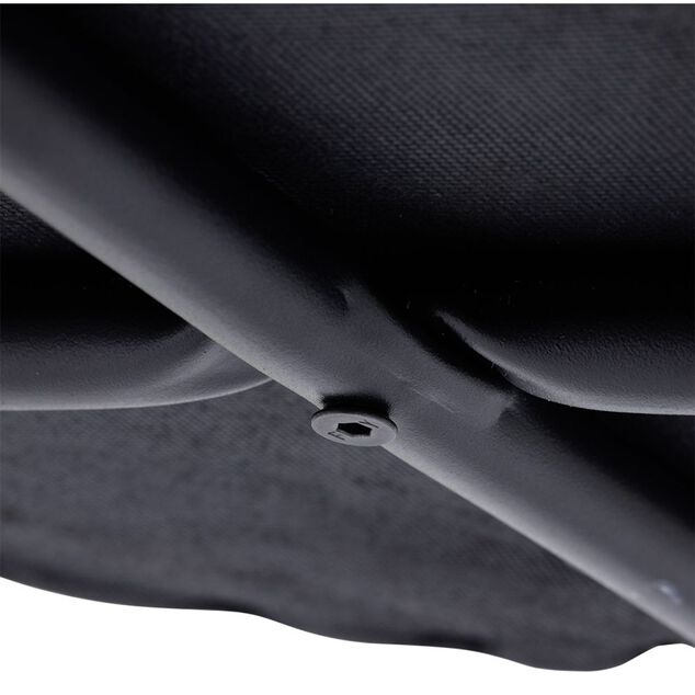 Tabouret de bar Morgane gris - L49xP46xH114 cm