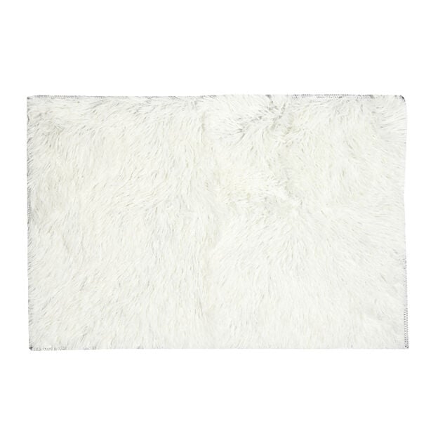 Tapis descente de lit long poil 40x60cm (4 mod&egrave;les)