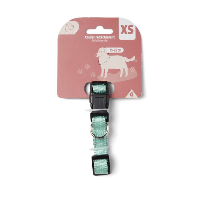 Collier r&eacute;flechissant pour petit chien - Taille XS