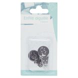 Enfile aiguille x2 argent&eacute;