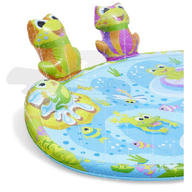 Tapis gonflable avec jets d'eau enfant