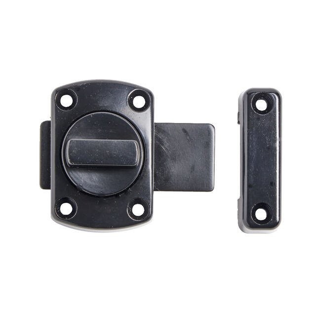 Verrou bouton zinc