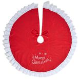 Tour de sapin de Noël en feutre Merry Christmas