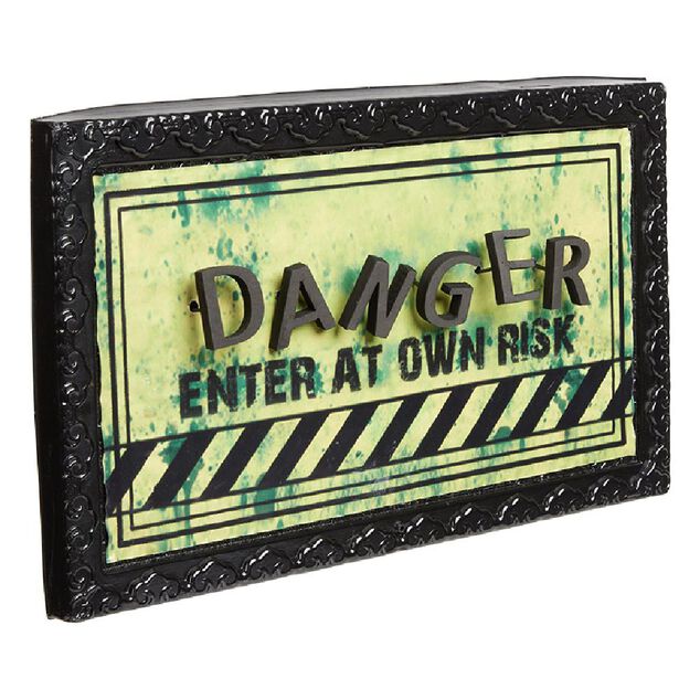 Pancarte anim&eacute;e danger
