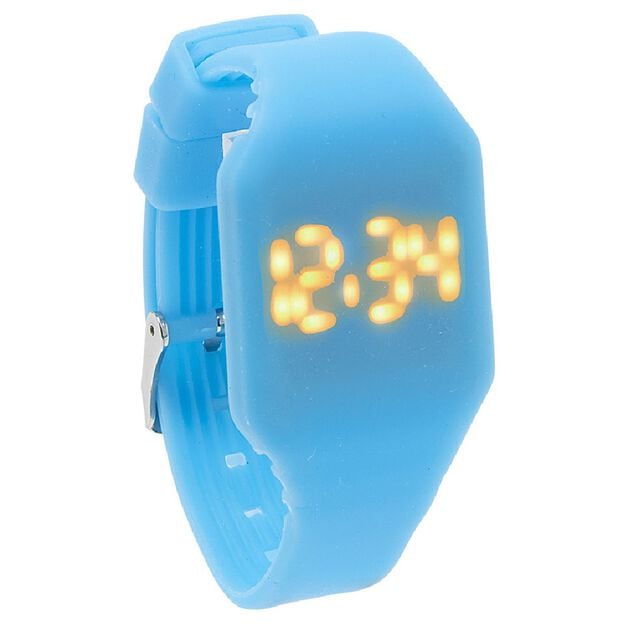 Montre touch Ultra plate bracelet silicone uni
