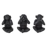 Singe de la sagesse polyr&eacute;sine x3