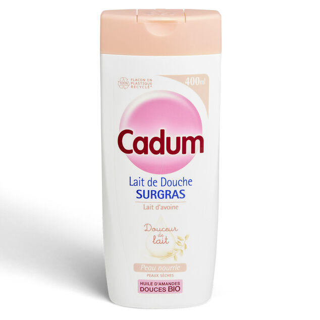 Gel douche Cadum surgras Lait d'avoine & Douceur de lait 400ml