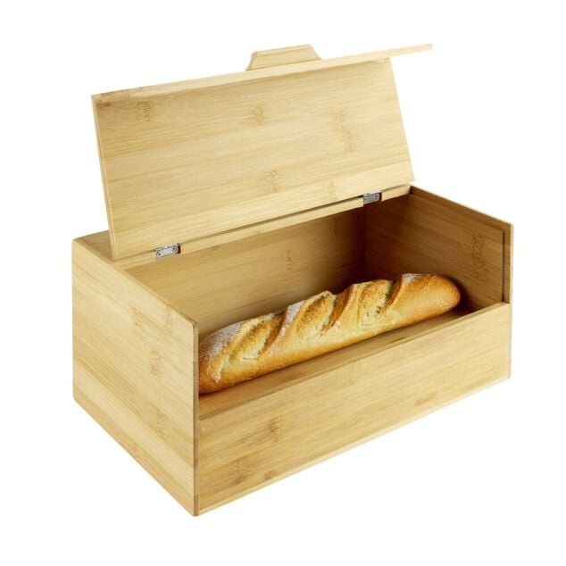 Bo&icirc;te &agrave; pain en bambou 34x19,5xH14cm