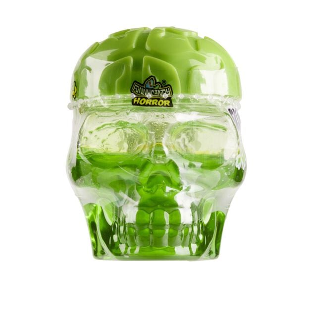 Bonbon Halloween liquide effet slime avec cuill&egrave;re 90gr (3 mod&egrave;les)