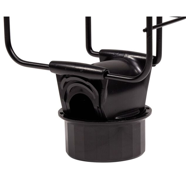 Porte savon filaire noir