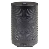 Diffuseur ultrasonique lumineux Mess&eacute;gu&eacute; cylindrique noir 120 ml