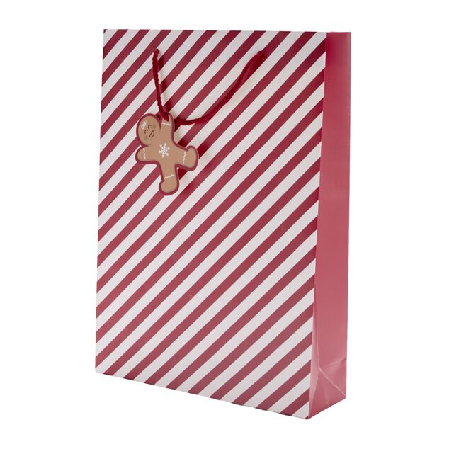Sac cadeau de No&euml;l Candy grand mod&egrave;le H46cm (2 mod&egrave;les)
