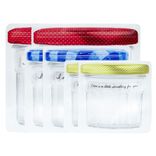 Sachet alimentaire réutilisable x6