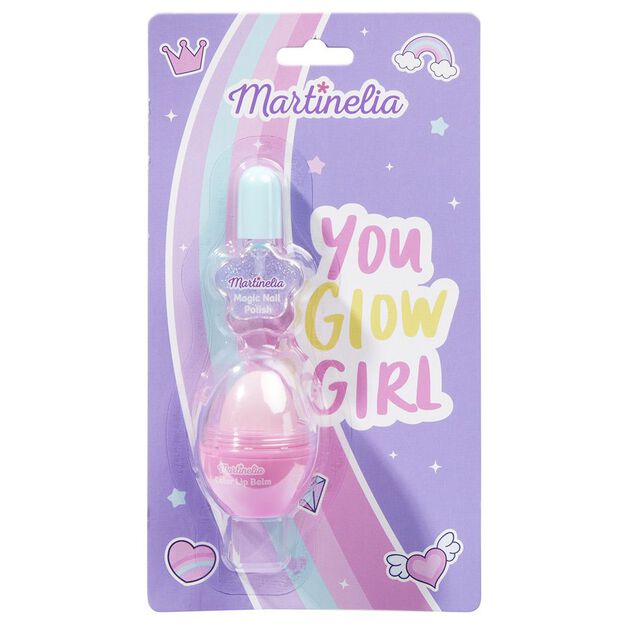 Baume et vernis à ongles Martinelia You glow Girl 2 pièces