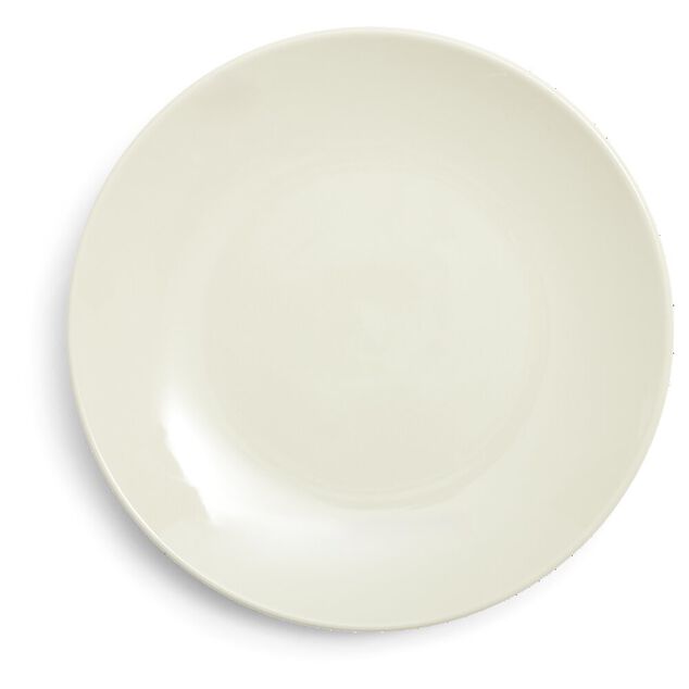 Assiette &agrave; dessert ronde Madrid fa&iuml;ence beige &Oslash;20cm