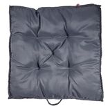 Coussin de dossier salon palette gris anthracite 60x60x&eacute;p8cm