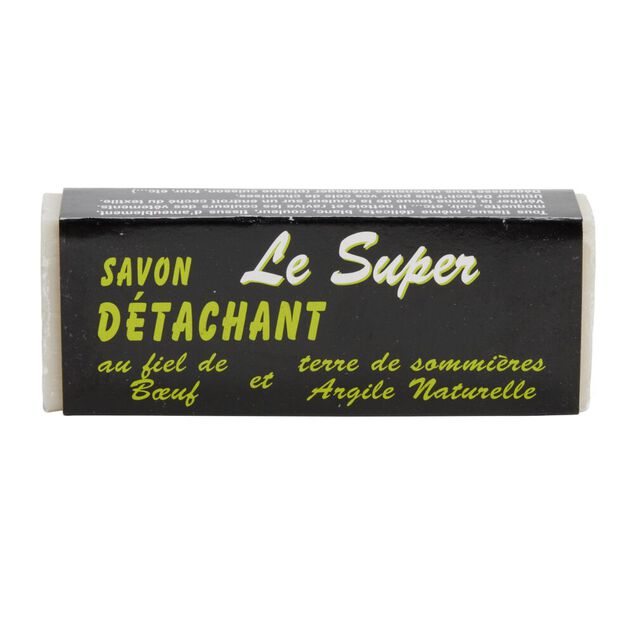 Savon détachant Le Super au fiel de boeuf terre de Sommières et argile naturelle