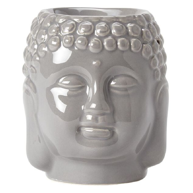 Petite tête de bouddha en laiton - 6,5 cm