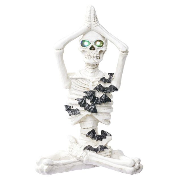 Squelette LED Halloween &agrave; poser