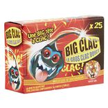 Feu d'artifice clac le tigre x25