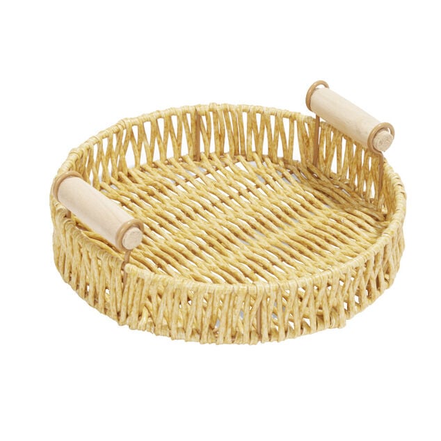 Plateau de service rond &Oslash;22xH7cm