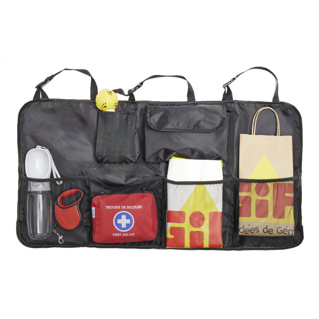 Organisateur coffre de voiture avec pochettes 44x89cm