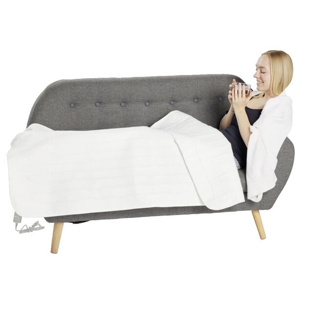 Couverture chauffante 80x150cm temp&eacute;rature r&eacute;glable