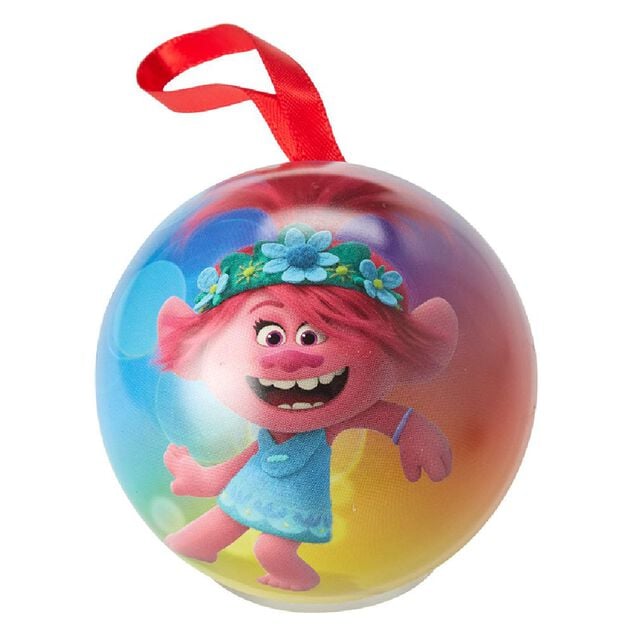 Boule de No&euml;l &agrave; suspendre garnie 24 bonbons (plusieurs mod&egrave;les)