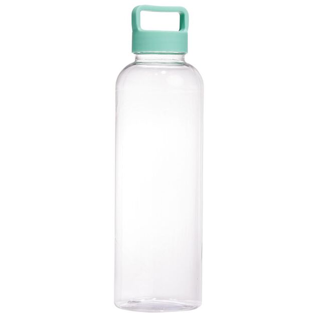 Gourde plastique transparent 400ml - &Oslash;5,8xH20cm