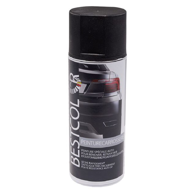 Peinture sp&eacute;ciale auto noir mat
