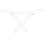 S&eacute;choir horizontal pliable &eacute;tendoir &agrave; linge 18m