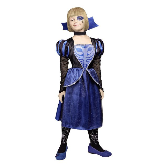 D&eacute;guisement enfant Halloween reine robe et col 11/14 an