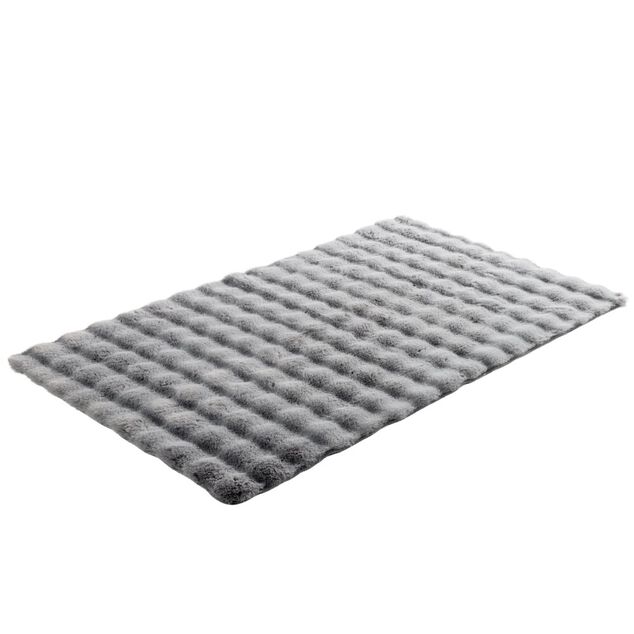 Tapis effet fourrure Bubble 90x150cm (3 mod&egrave;les)