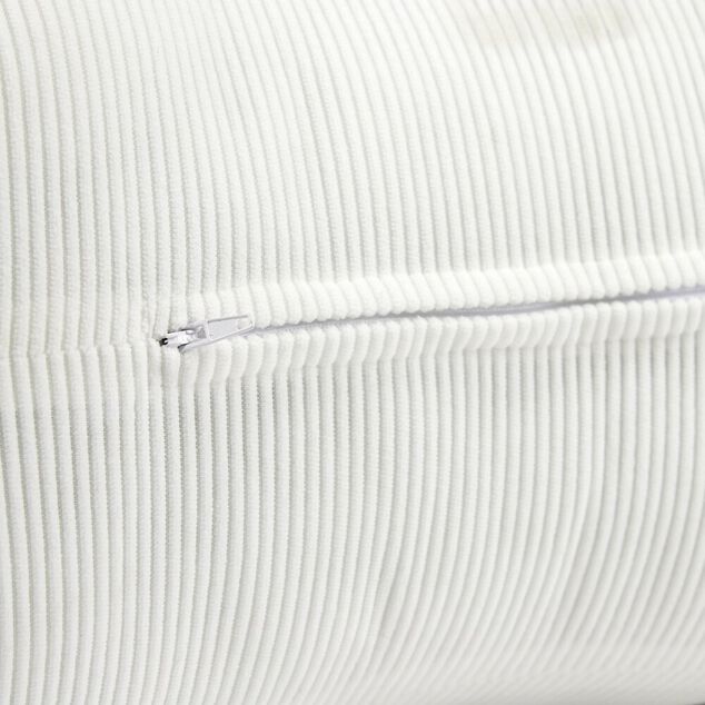 Coussin de dos polyester c&ocirc;tel&eacute; 55x35x&Eacute;p10cm (2 mod&egrave;les vert ou blanc)