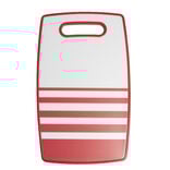 Planche à découper plastique et mdf 36,5x22,5cm