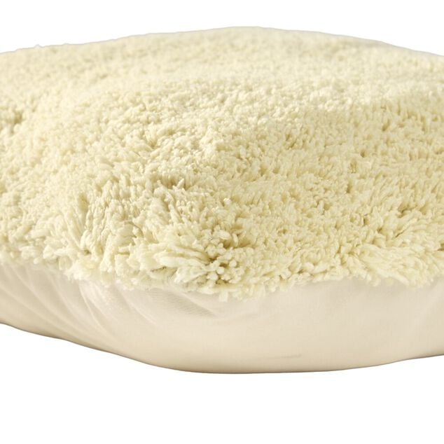 Coussin carr&eacute; fausse fourrure 45x45cm (3 mod&egrave;les)
