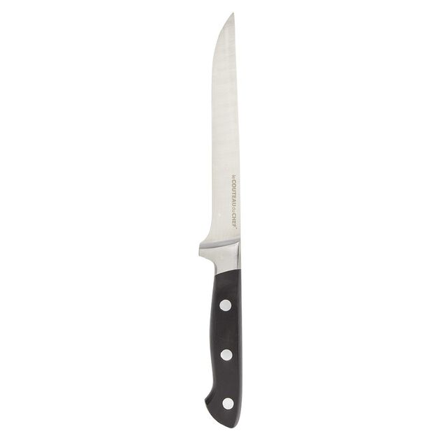 Couteau &agrave; d&eacute;sosser forg&eacute; acier carbone lame 15 cm