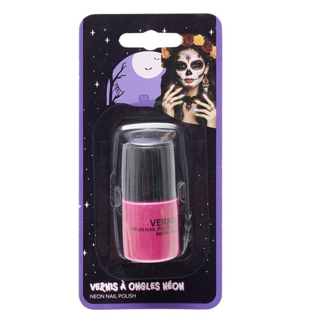 Vernis &agrave; ongles Halloween couleur n&eacute;on (4 mod&egrave;les)