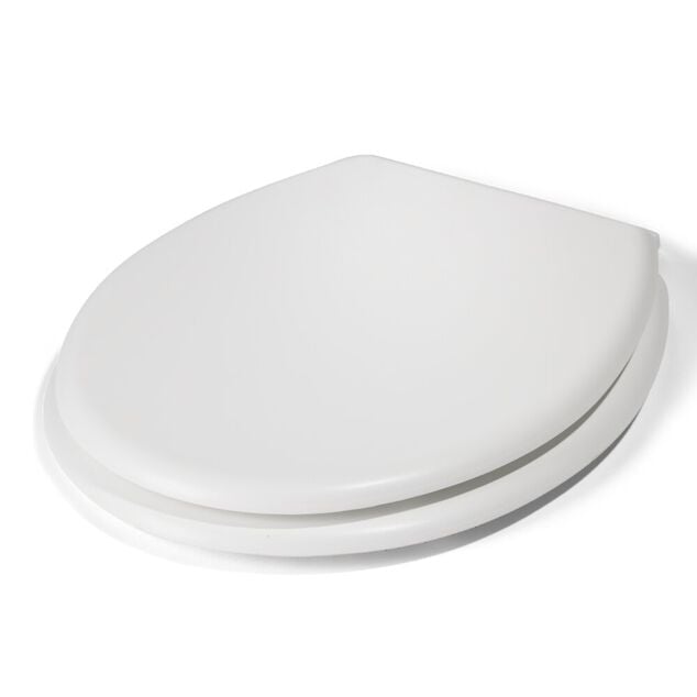 Abattant WC universel en bois blanc