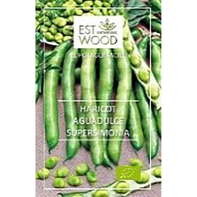 Semence Haricot Aguadulce bio vert 1 gr
