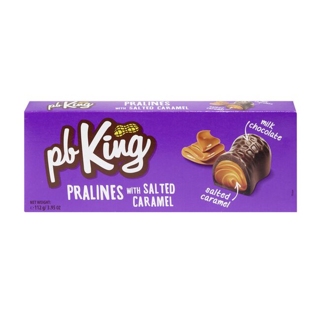 Biscuit pralines chocolat au lait et caramel au beurre salé 112g