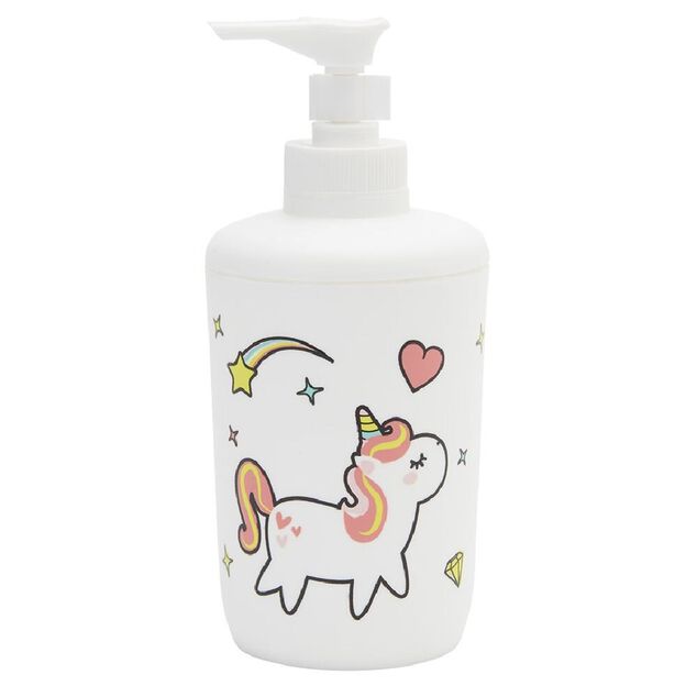 Distributeur de savon enfant motif licorne