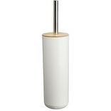 Brosse WC cylindrique blanc naturel