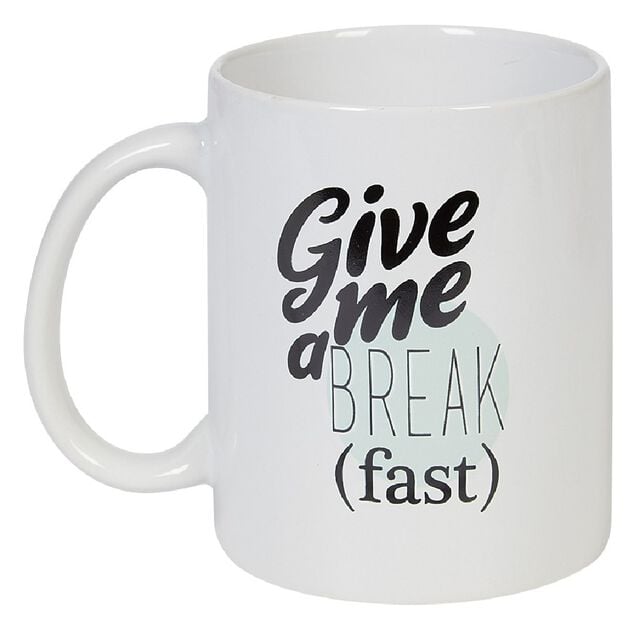 Mug avec inscription 2 mod&egrave;les