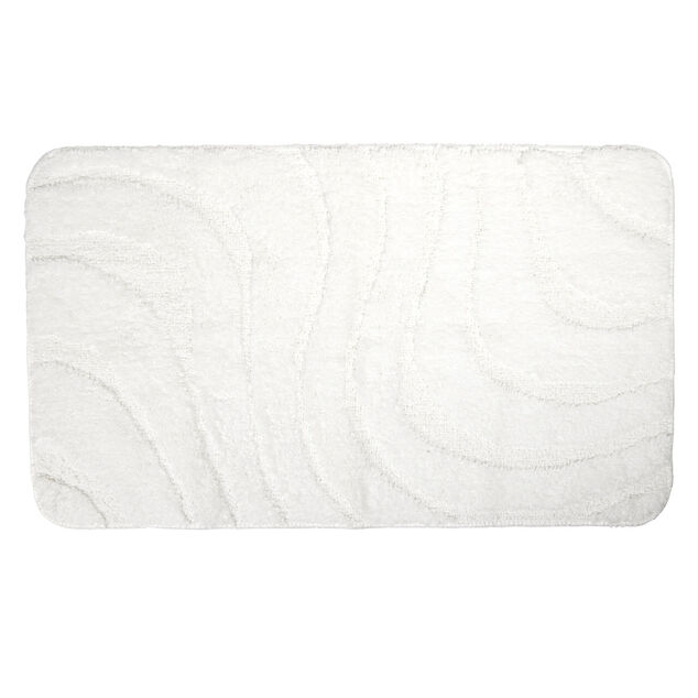 Tapis de bain absorbant tissu chenille 45x75cm