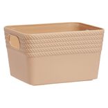 Bo&icirc;te plastique nude 14x11xH8,5cm