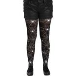 Collant adulte Halloween toile d'araign&eacute;e